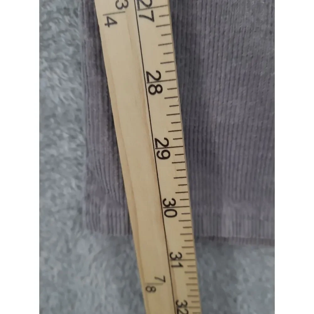 Vintage Sears Thumbs Up Corduroy Pants Gray Mens ‎ 32L Trim Fit Flared